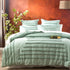 Renee Taylor Classic Tufted Quilt Cover Set Sage